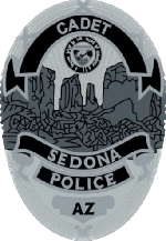 Sedona Police Cadet badge