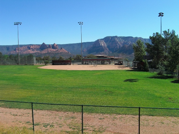 softball field large