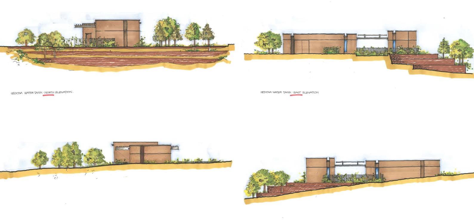 Water Tank Revised Elevations